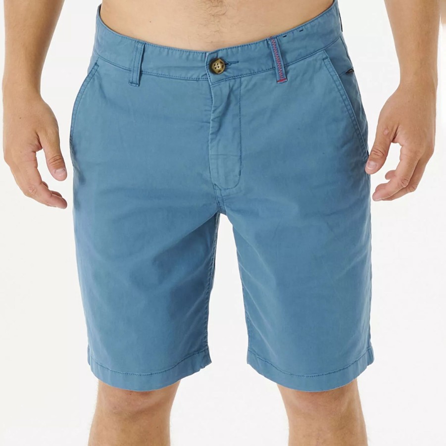 Krotkie Spodenki Meskie RIP CURL | Meskie Spodenki Rip Curl Twisted Walkshort Cwadc9_3458 Niebieski