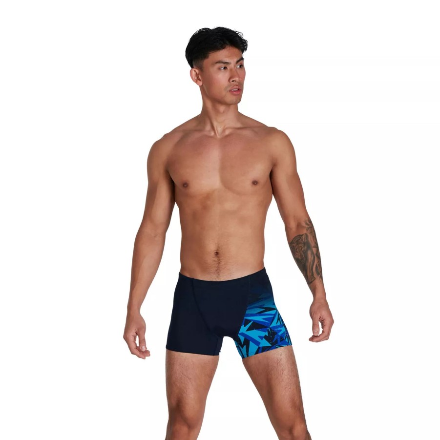 Szorty I Bokserki Kapielowe Meskie SPEEDO | Meskie Bokserki Kapielowe Speedo Alv V Asht Am 8-09734H133 Czarny