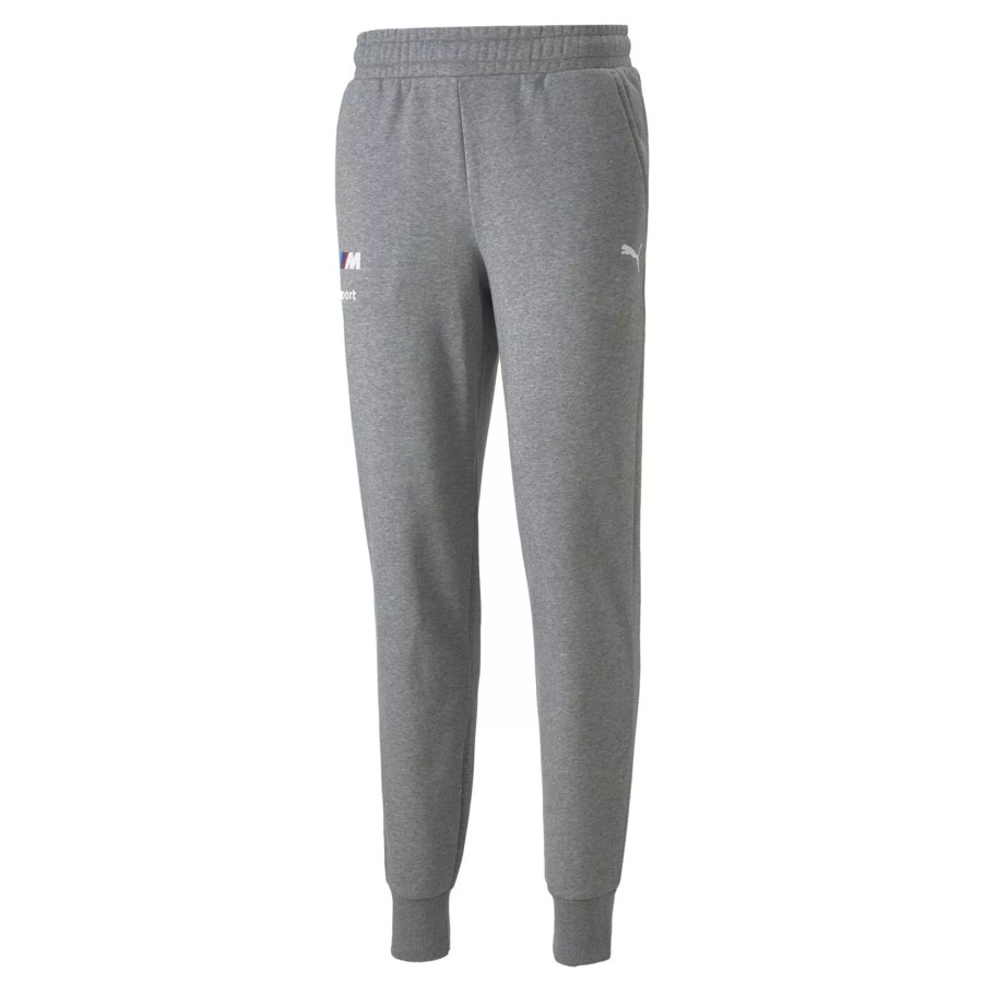 Spodnie Meskie PUMA | Meskie Spodnie Puma Bmw Mms Ess Fleece Pants Medium Gray Hea 53624403 Szary