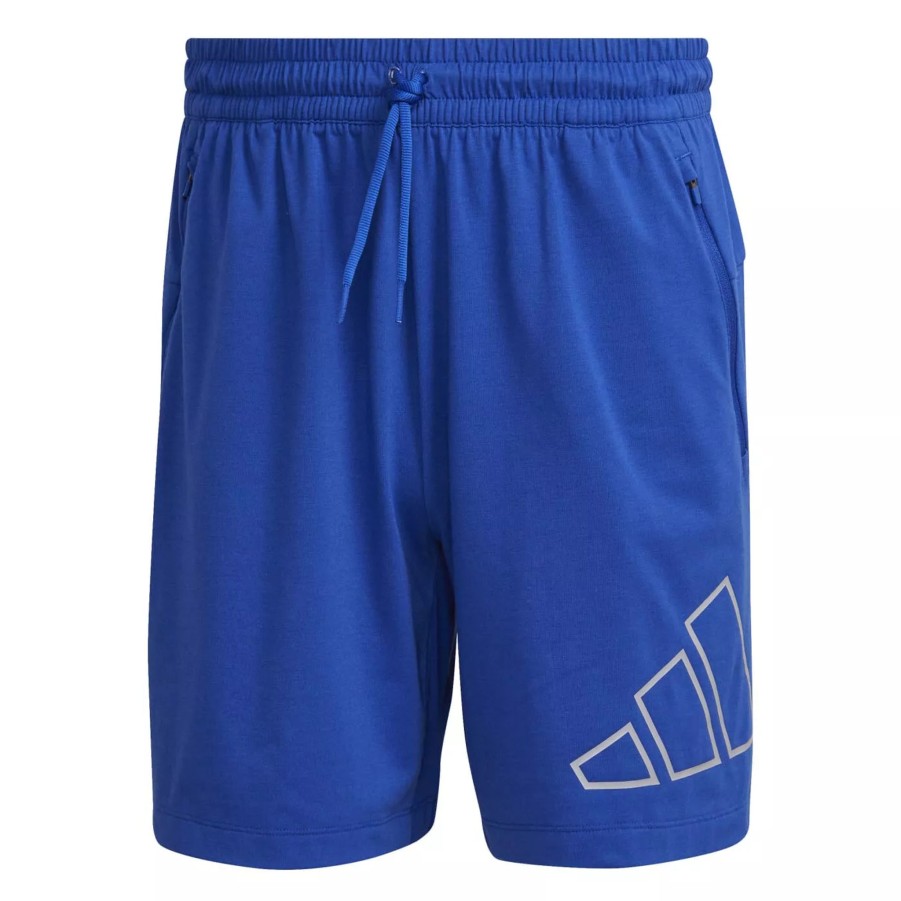 Krotkie Spodenki Meskie ADIDAS | Meskie Spodenki Adidas Ti 3Bar Sho Hk9539 Granatowy