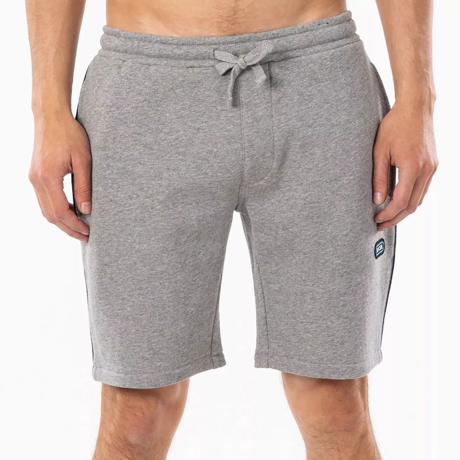 Krotkie Spodenki Meskie RIP CURL | Meskie Spodenki Rip Curl Surf Revival Elastic Wst Cwacx9_85 Szary