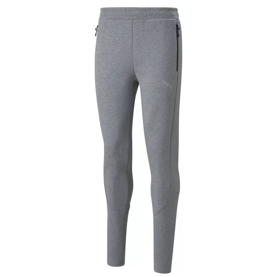 Spodnie Meskie PUMA | Meskie Spodnie Puma Evostripe Pants Medium Gray Heather 84740403 Szary