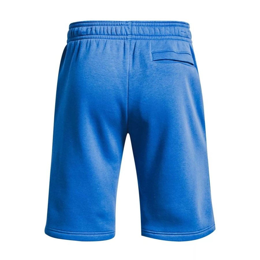 Krotkie Spodenki Meskie UNDER ARMOUR | Meskie Spodenki Under Armour Ua Rival Flc Graphic Short 1370350-474 Niebieski