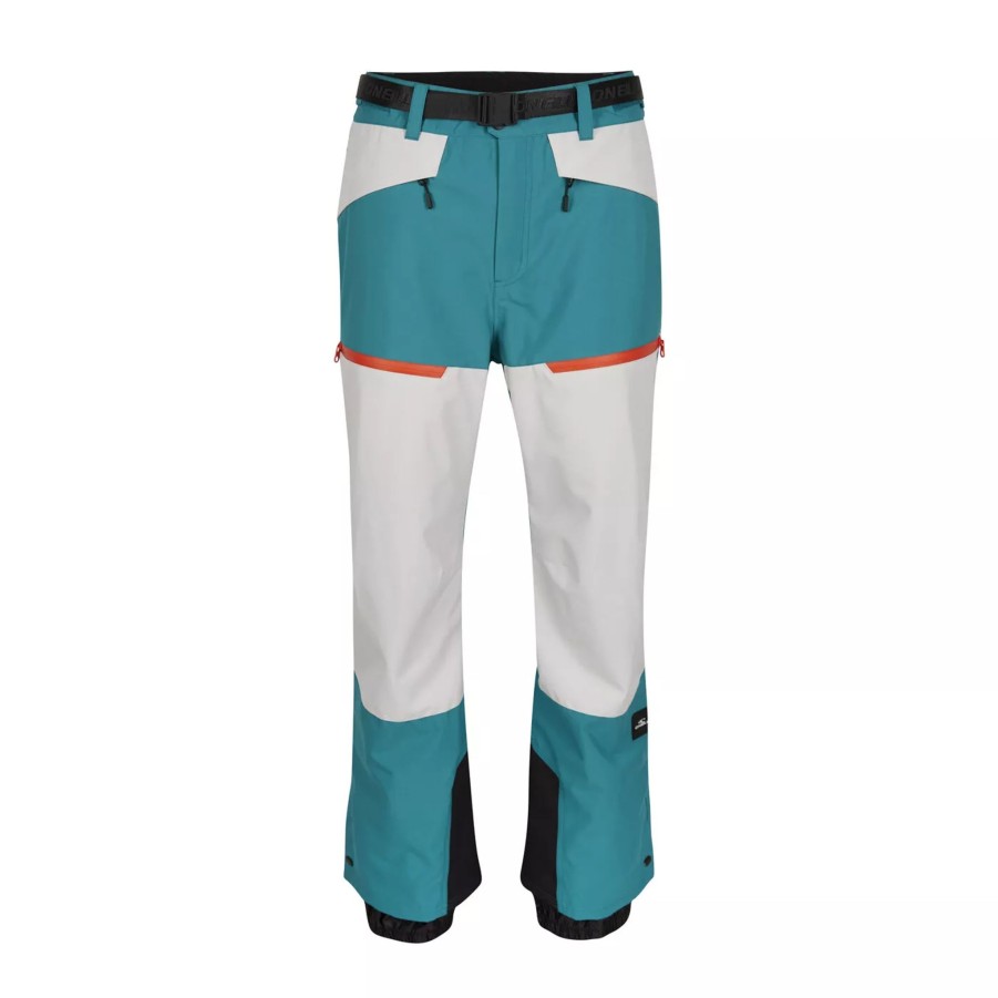 Spodnie Meskie O'NEILL | Meskie Spodnie O'Neill Blizzard Pants 2550016-45033 Turkusowy