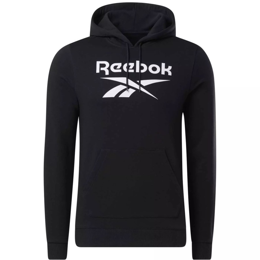 Bluzy Meskie REEBOK | Meska Bluza Reebok Ri Ft Oth Bl Hoodie Gl3168 Czarny