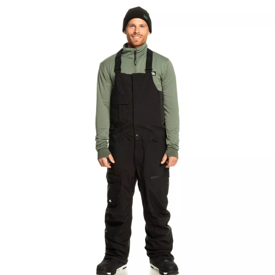 Spodnie Meskie QUIKSILVER | Meskie Spodnie Quiksilver Utility Bib Eqytp03200-Kvj0 Czarny