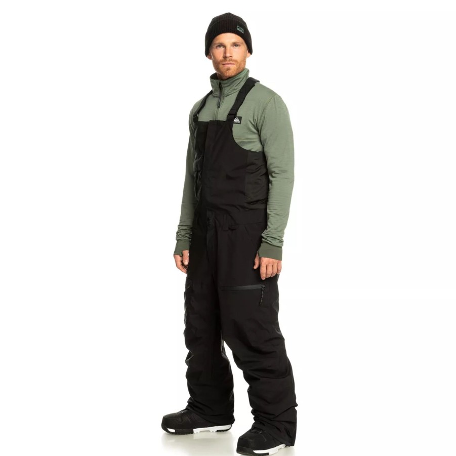 Spodnie Meskie QUIKSILVER | Meskie Spodnie Quiksilver Utility Bib Eqytp03200-Kvj0 Czarny