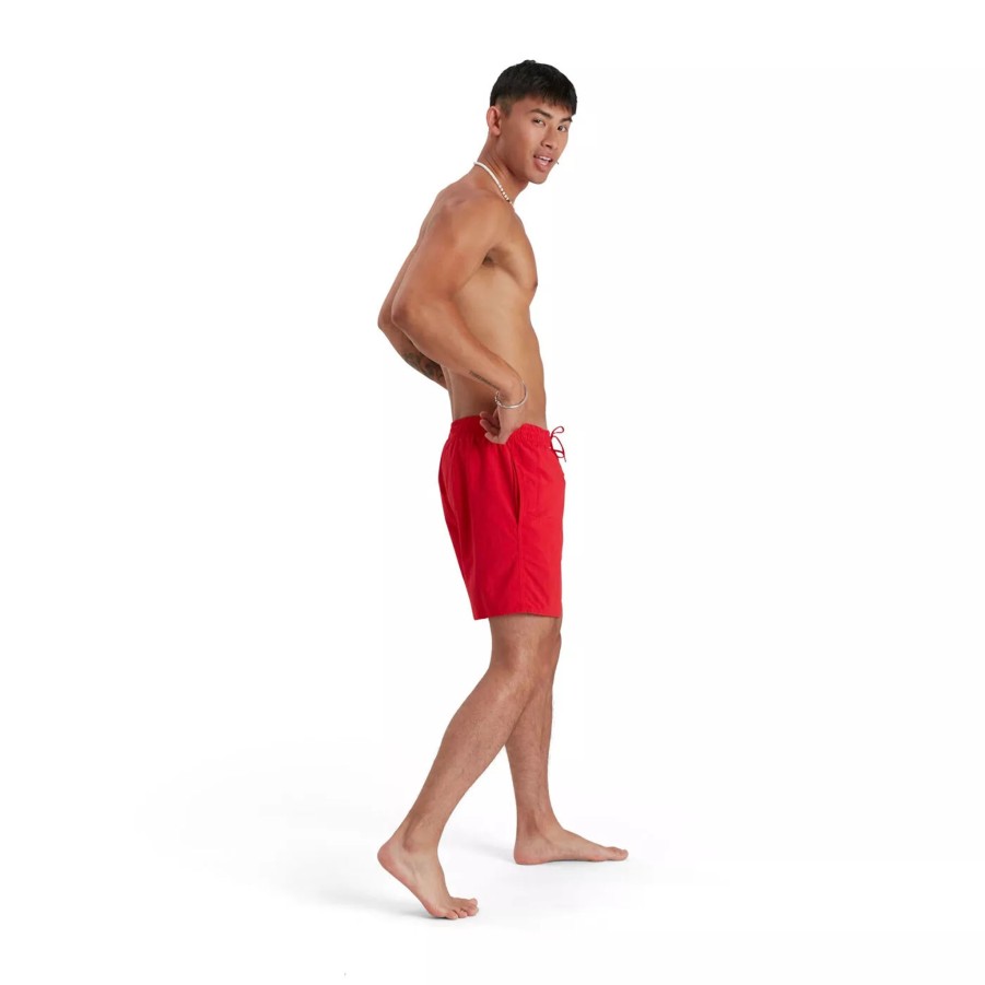 Szorty I Bokserki Kapielowe Meskie SPEEDO | Meskie Szorty Speedo Essentials 16" Watershort Am 8-124336446 Czerwony