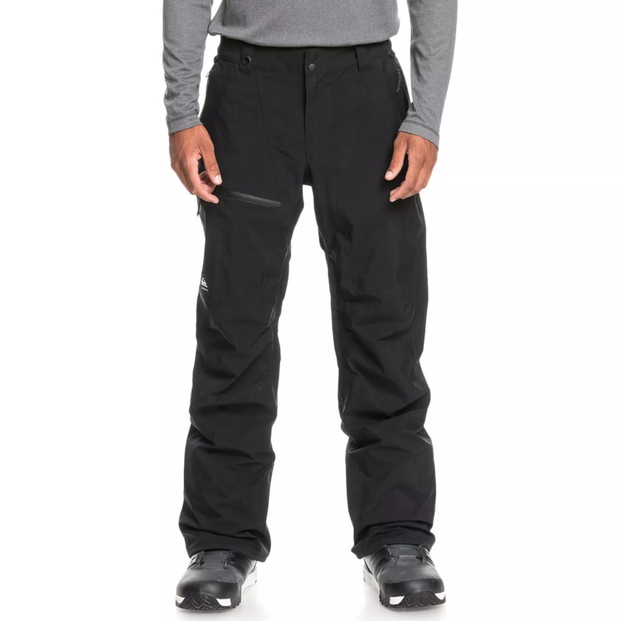 Spodnie Meskie QUIKSILVER | Meskie Spodnie Quiksilver Forever Stretch Gore-Tex Pt Eqytp03164-Kvj0 Czarny