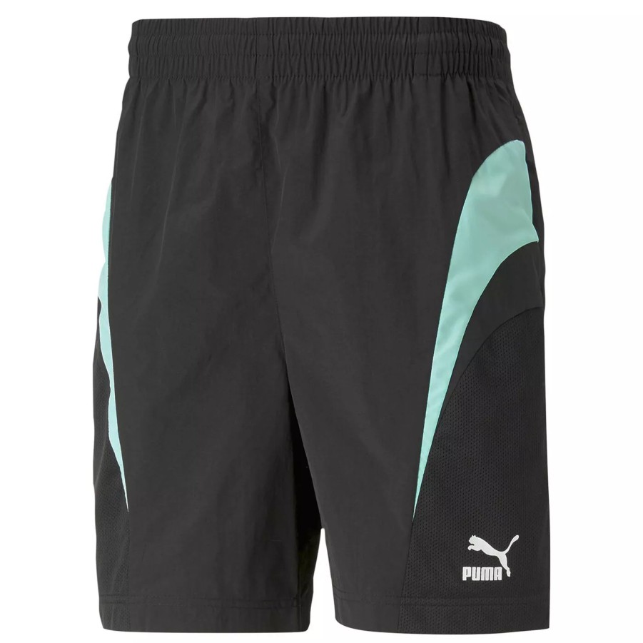 Krotkie Spodenki Meskie PUMA | Meskie Spodenki Puma Swxp Shorts 7" Wv 53824101 Czarny