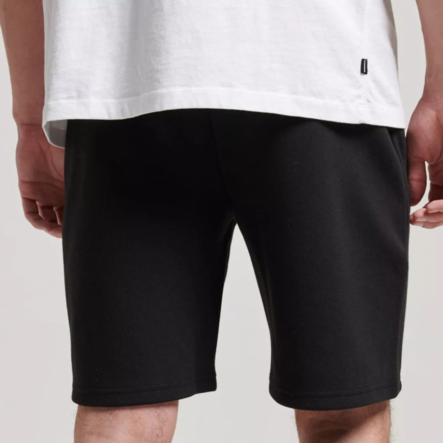 Krotkie Spodenki Meskie SUPERDRY | Meskie Spodenki Superdry Gymtech Shorts Ms311467A02A Czarny