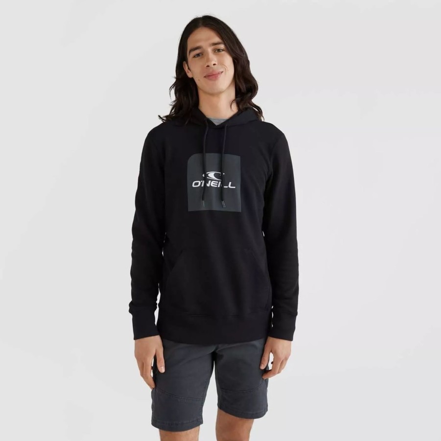 Bluzy Meskie O'NEILL | Meska Bluza O'Neill Cube Hoodie 2750012-19010 Czarny