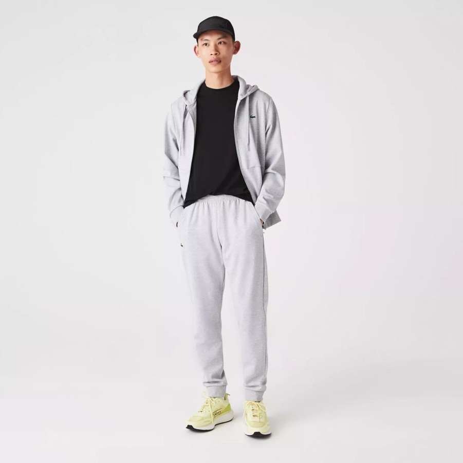 Spodnie Meskie LACOSTE | Meskie Spodnie Lacoste Tracksuits & Track Trousers Xh9559.9Ya Szary