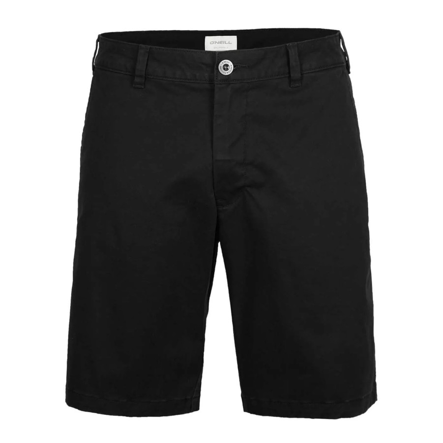 Krotkie Spodenki Meskie O'NEILL | Meskie Spodenki O'Neill Friday Night Chino Shorts N02504-9010 Czarny