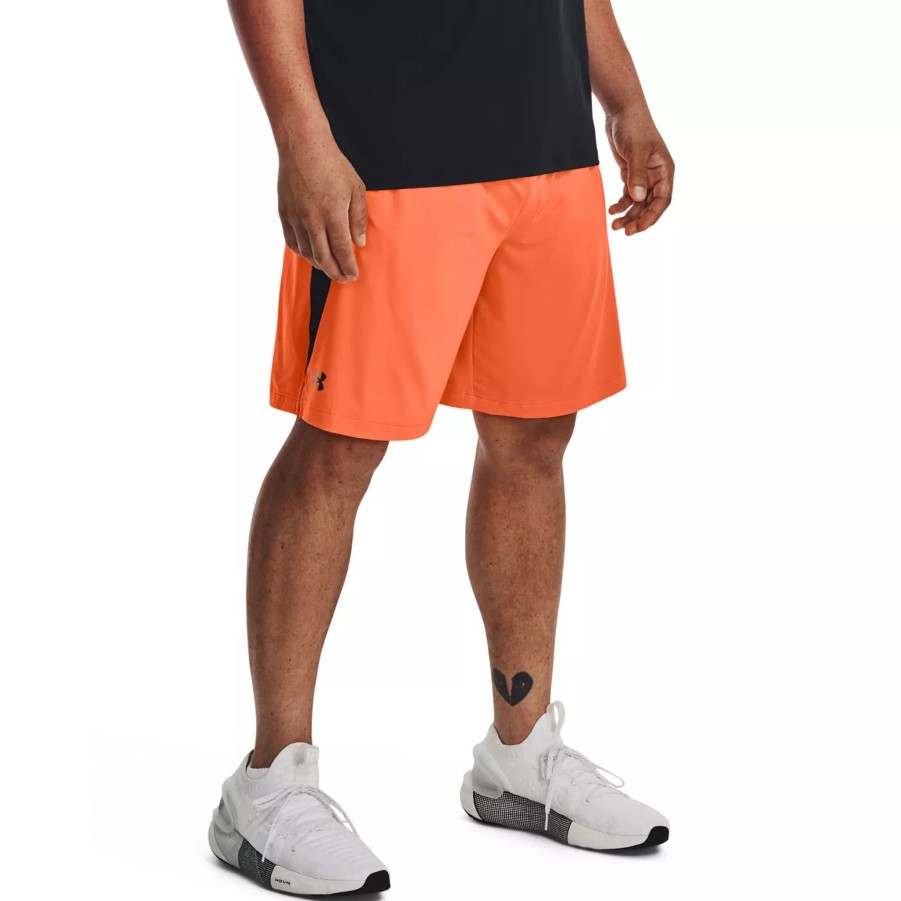 Krotkie Spodenki Meskie UNDER ARMOUR | Meskie Spodenki Under Armour Ua Tech Vent Short 1376955-866 Pomaranczowy