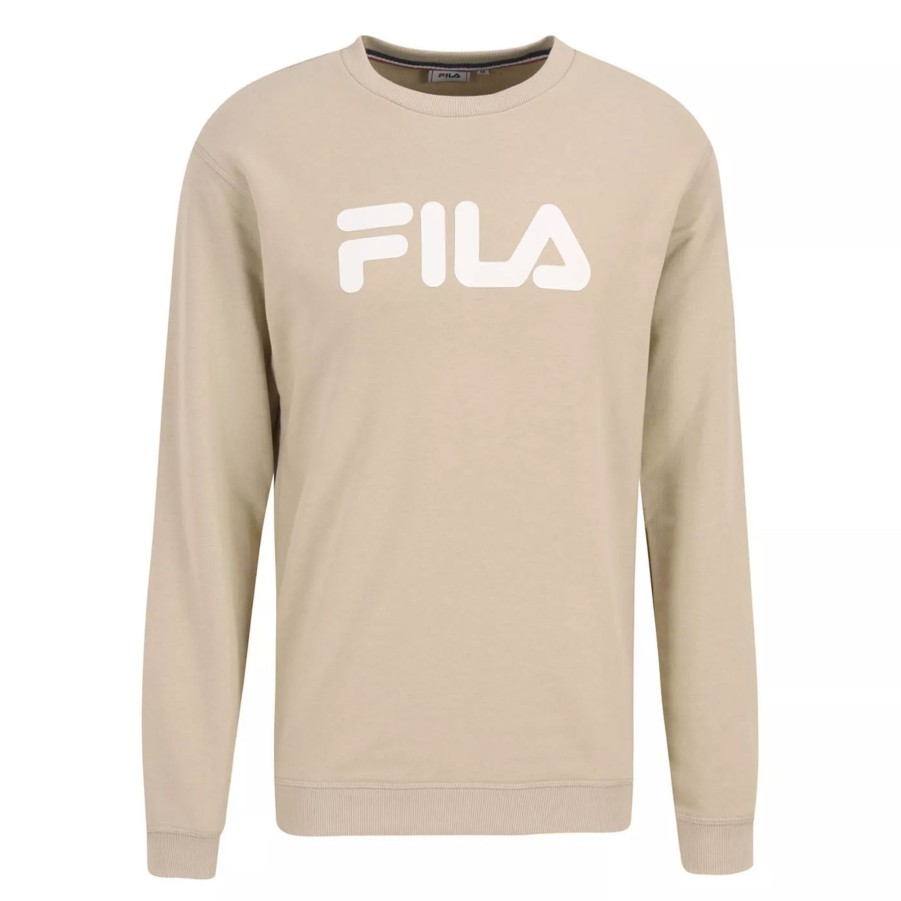 Bluzy Meskie FILA | Bluza Fila Barbian Fau0066-70015 Bezowy