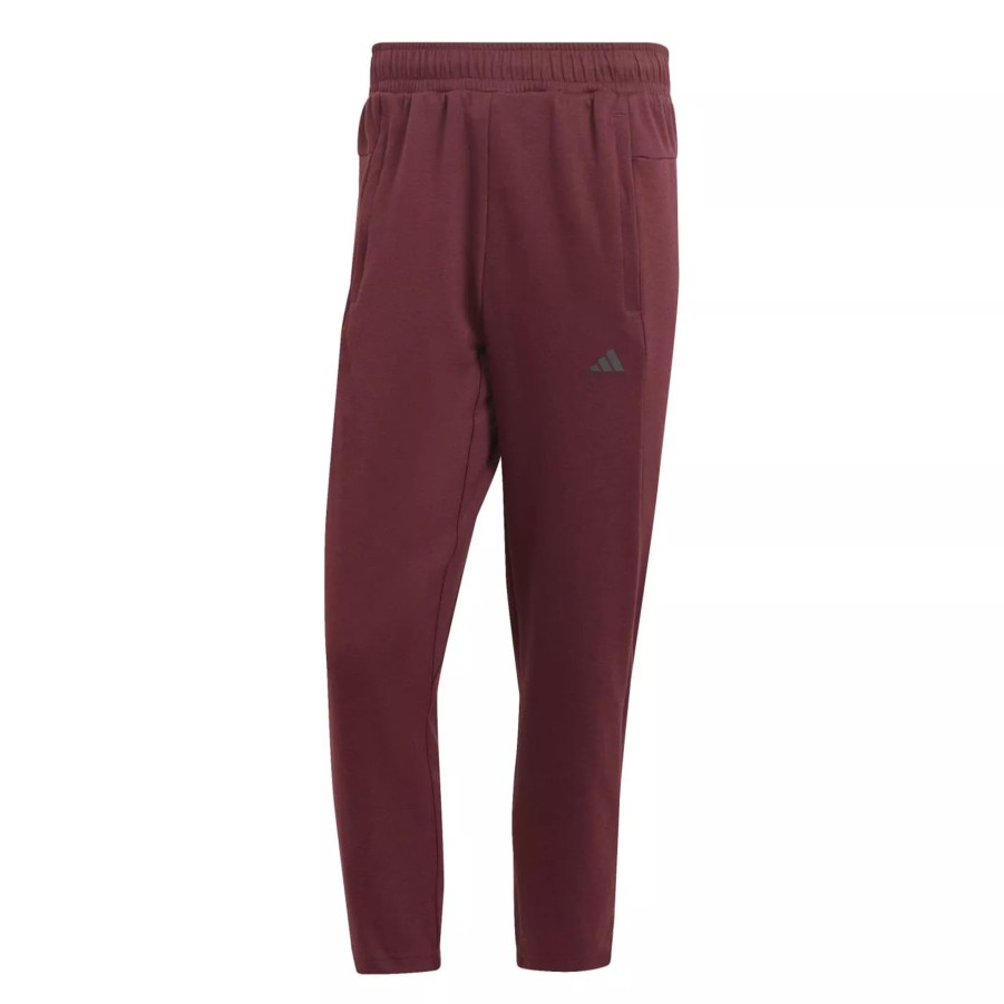 Spodnie Meskie ADIDAS | Meskie Spodnie Adidas Yoga Base 78 Pt Ib3483 Bordowy