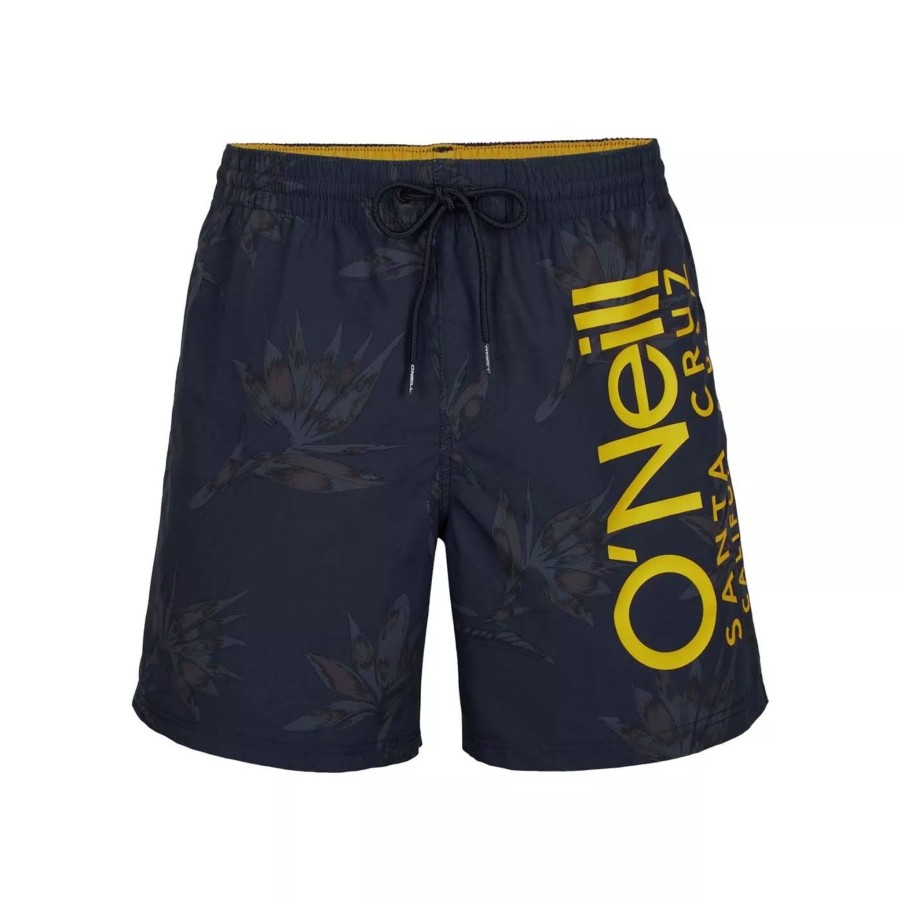 Szorty I Bokserki Kapielowe Meskie O'NEILL | Meskie Szorty O'Neill Cali Floral Shorts 2800045-35014 Niebieski