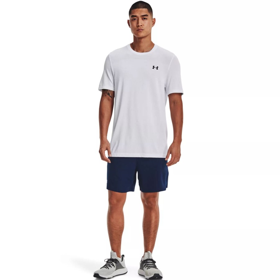 Krotkie Spodenki Meskie UNDER ARMOUR | Meskie Spodenki Under Armour Ua Vanish Woven 6In Shorts 1373718-408 Granatowy