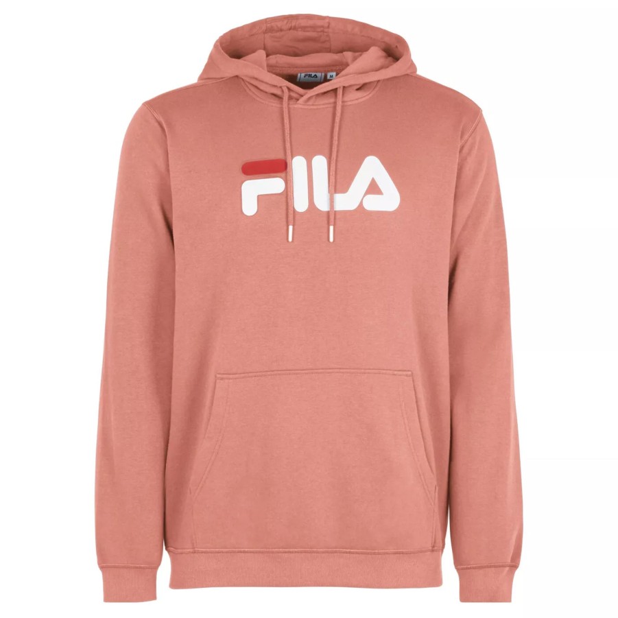 Bluzy Meskie FILA | Bluza Fila Barumini Hoody Fau0090-40021 Rozowy