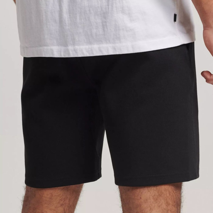 Krotkie Spodenki Meskie SUPERDRY | Meskie Spodenki Superdry Code Tech Shorts M7110386A02A Czarny