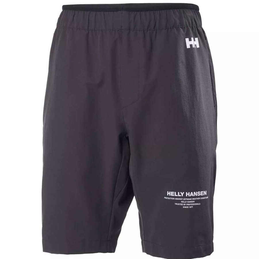 Krotkie Spodenki Meskie HELLY HANSEN | Meskie Spodenki Helly Hansen Ride Light Shorts 53706_990 Czarny