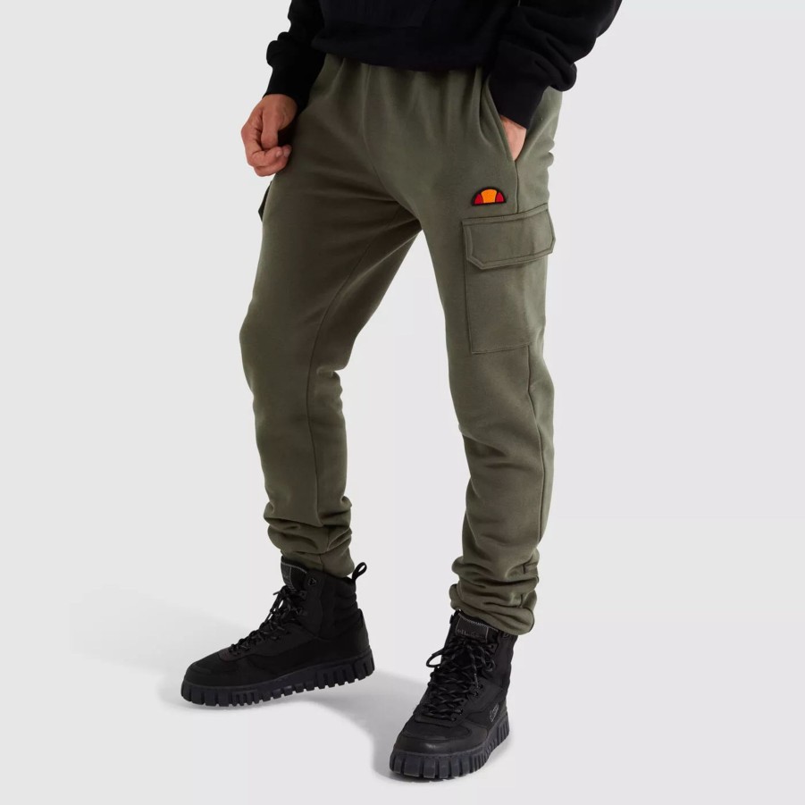 Spodnie Meskie ELLESSE | Meskie Spodnie Ellesse Leclerc Cargo Pant Shl13327-6-21390 Zielony