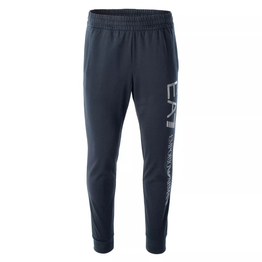 Spodnie Meskie EA7 EMPORIO ARMANI | Meskie Spodnie Ea7 Emporio Armani Train Logo Series M Pants Ch Coft Superslim 8Nppc3Pj05Z0579 Granatowy