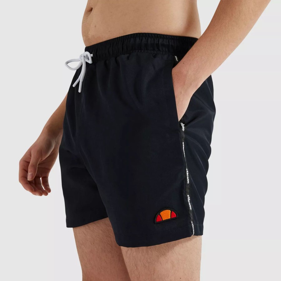 Krotkie Spodenki Meskie ELLESSE | Meskie Szorty Ellesse Theon Swim Short Shm09089-6-21943 Czarny