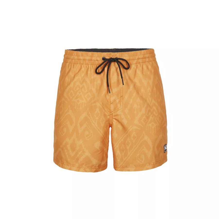 Szorty I Bokserki Kapielowe Meskie O'NEILL | Meskie Szorty O'Neill Cali Print 15'' Swim Shorts 2800071-37015 Zolty