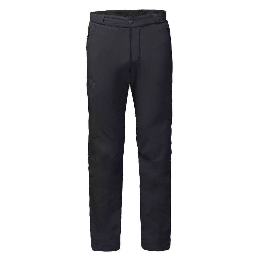 Spodnie Meskie JACK WOLFSKIN | Meskie Spodnie Jack Wolfskin Activate Thermic Pants Men 1503601-6000 Czarny