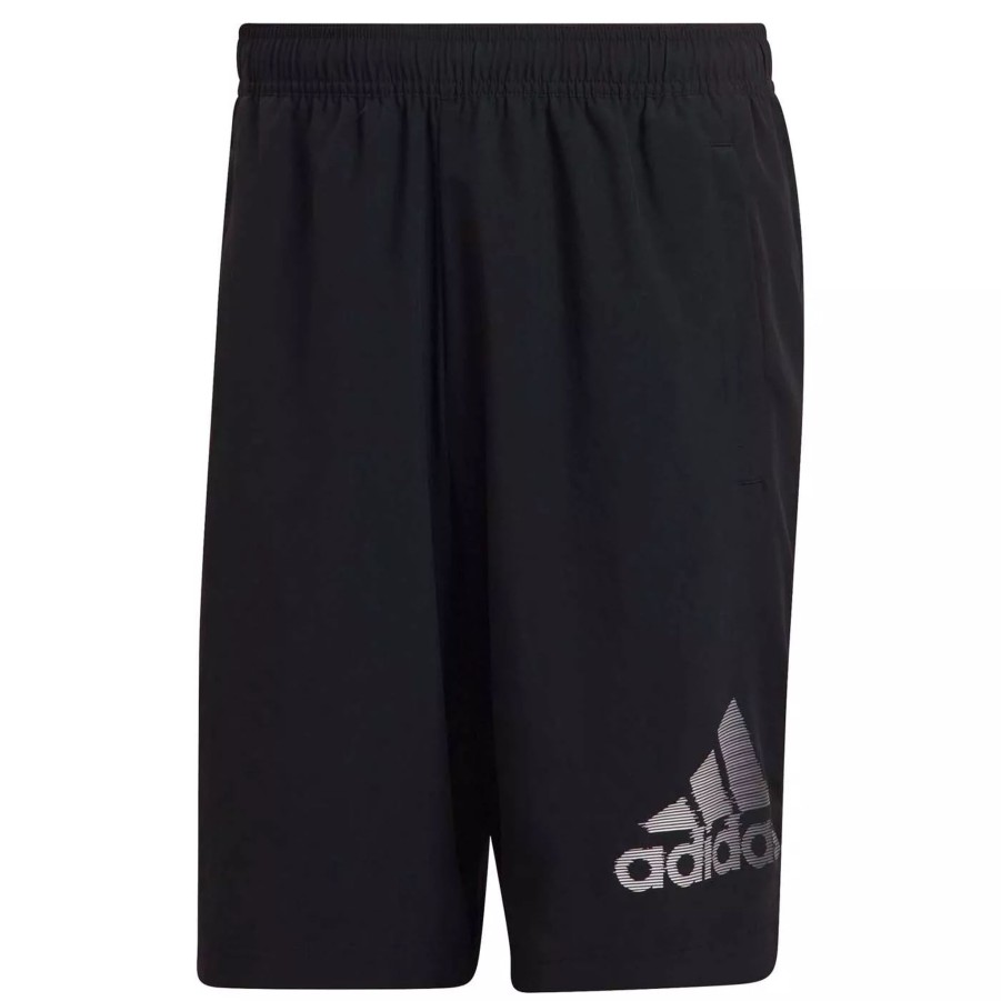 Krotkie Spodenki Meskie ADIDAS | Meskie Spodenki Adidas D2M Logo Short Hf7201 Czarny