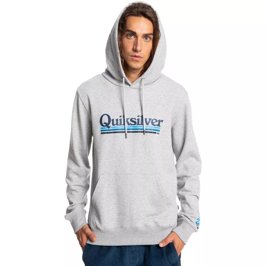 Bluzy Meskie QUIKSILVER | Meska Bluza Quiksilver Ontheline M Otlr Eqyft04525-Sgrh Szary