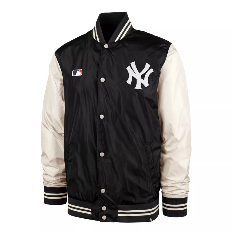 Bluzy Meskie 47 | Meska Bluza 47 Mlb New York Yankees Wordmark 47 Drift Track Jacke Bb017Pemdtj554373Jk Bordowy