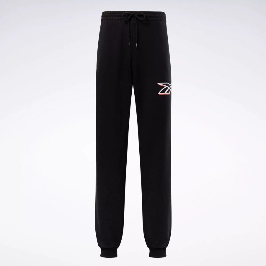 Spodnie Meskie REEBOK | Meskie Spodnie Reebok Ri Logo Jogger In1684 Czarny