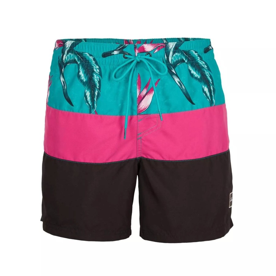 Szorty I Bokserki Kapielowe Meskie O'NEILL | Meskie Szorty O'Neill Frame Block Shorts N2800006-23010 Czerwony