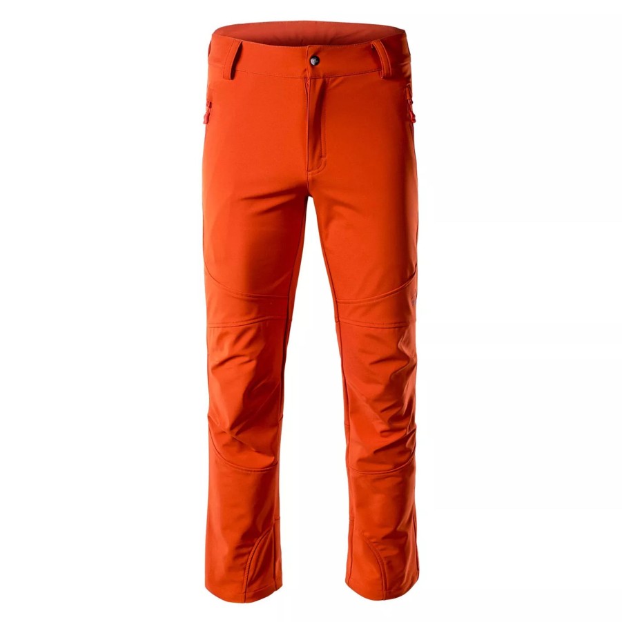 Spodnie Meskie ELBRUS | Meskie Spodnie Elbrus Leland 5936-Tangerine Pomaranczowy