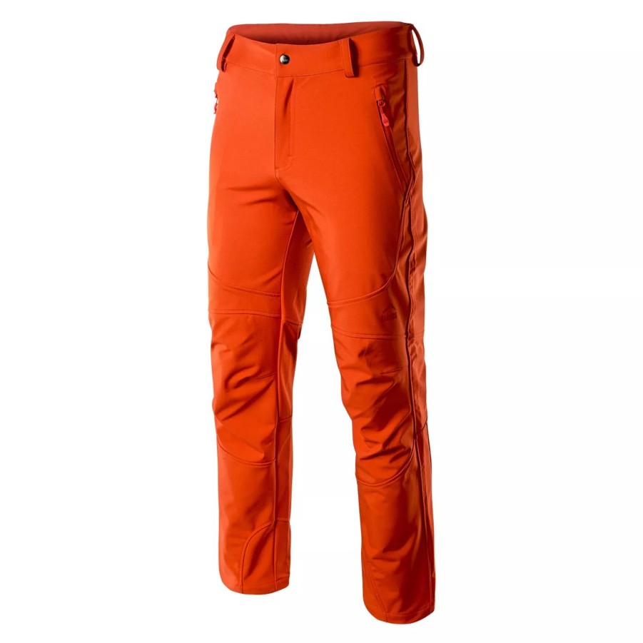 Spodnie Meskie ELBRUS | Meskie Spodnie Elbrus Leland 5936-Tangerine Pomaranczowy