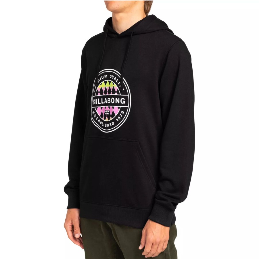 Bluzy Meskie BILLABONG | Meska Bluza Billabong Rotor Fill Otlr Ebysf00106-Blk Czarny