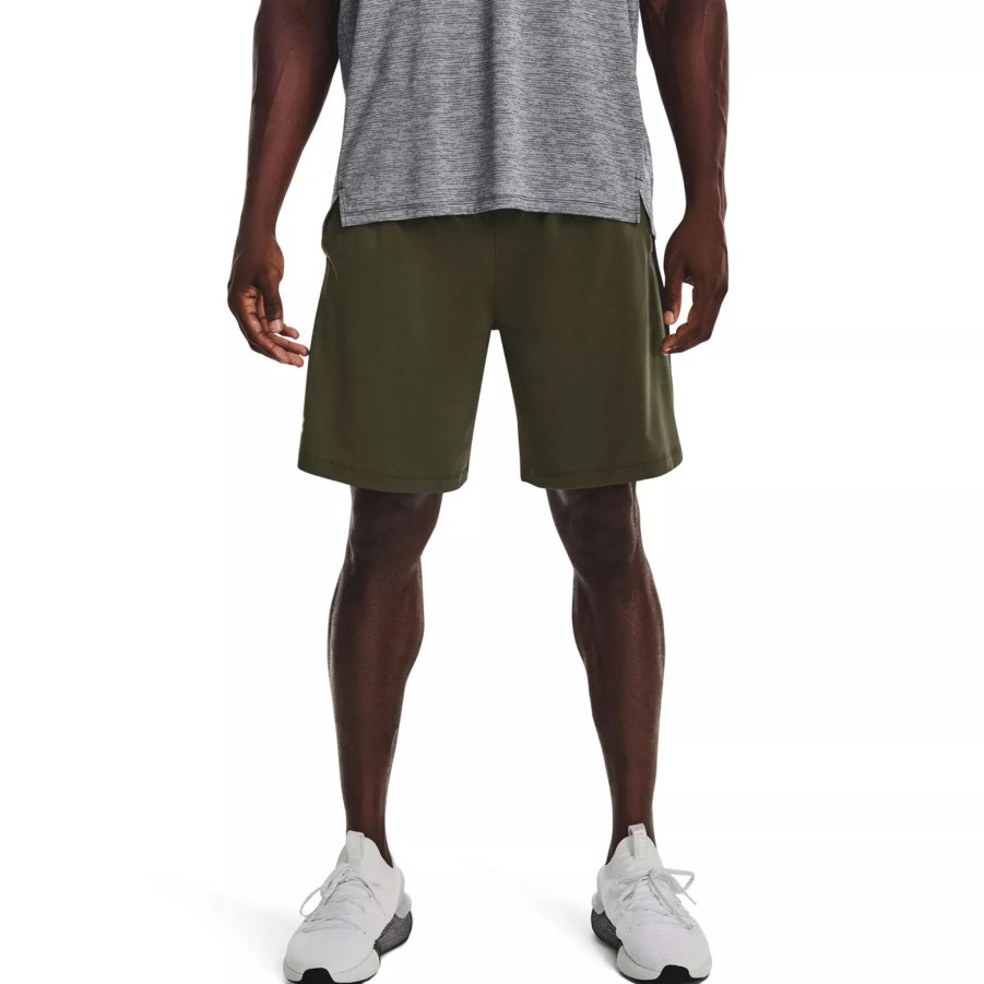 Krotkie Spodenki Meskie UNDER ARMOUR | Meskie Spodenki Under Armour Ua Tech Vent Short 1376955-390 Zielony