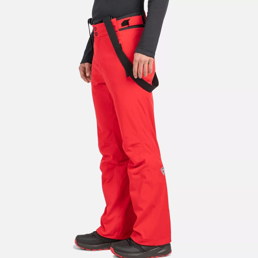 Spodnie Meskie ROSSIGNOL | Meskie Spodnie Rossignol Resort R Pant Rlmmp19_301 Czerwony