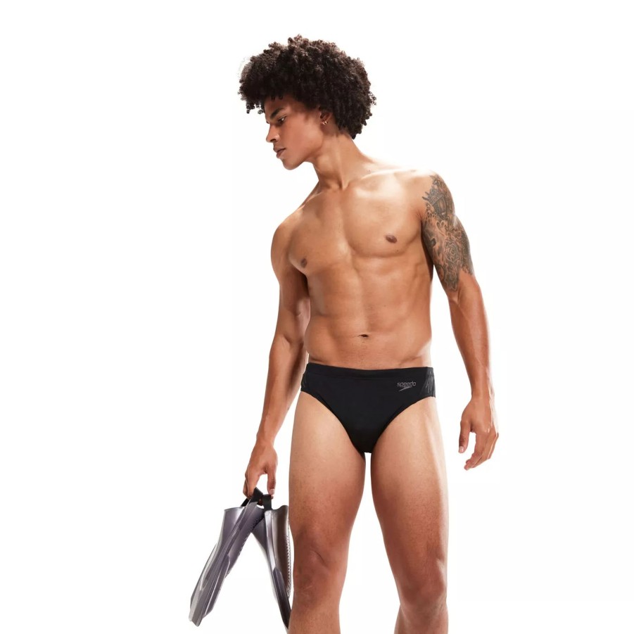 Szorty I Bokserki Kapielowe Meskie SPEEDO | Meskie Kapielowki Speedo Hyperboom Spl 7Cm Brf Am 8-00301715146 Czarny