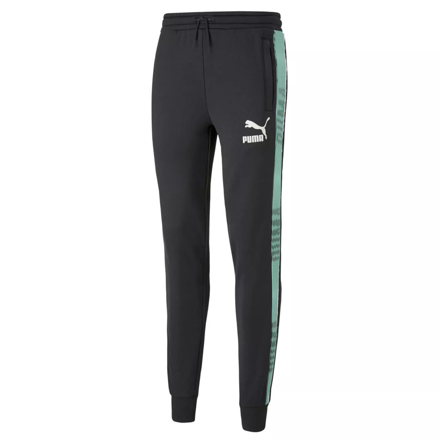 Spodnie Meskie PUMA | Meskie Spodnie Puma T7 Sport Track Pants Pt 53962951 Czarny