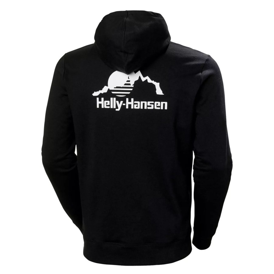 Bluzy Meskie HELLY HANSEN | Meska Bluza Helly Hansen Yu Hoodie 2.0 53582_992 Czarny