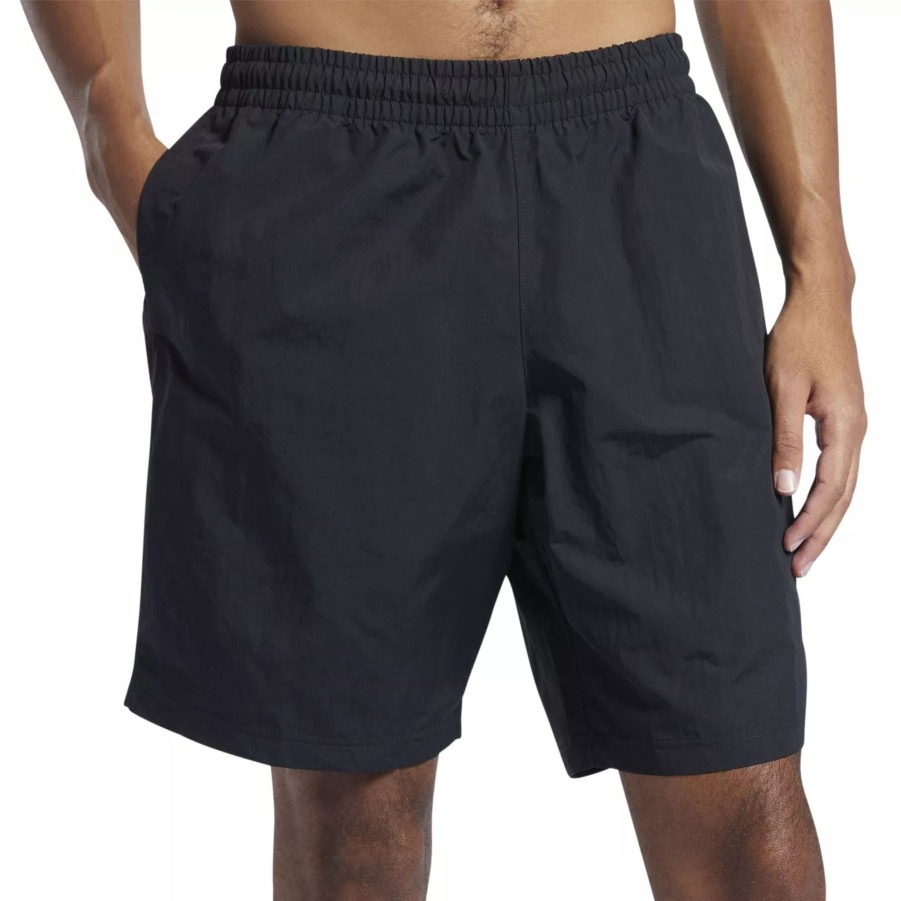 Krotkie Spodenki Meskie REEBOK | Meskie Spodenki Reebok Id Train Utility Short Gu0793 Czarny