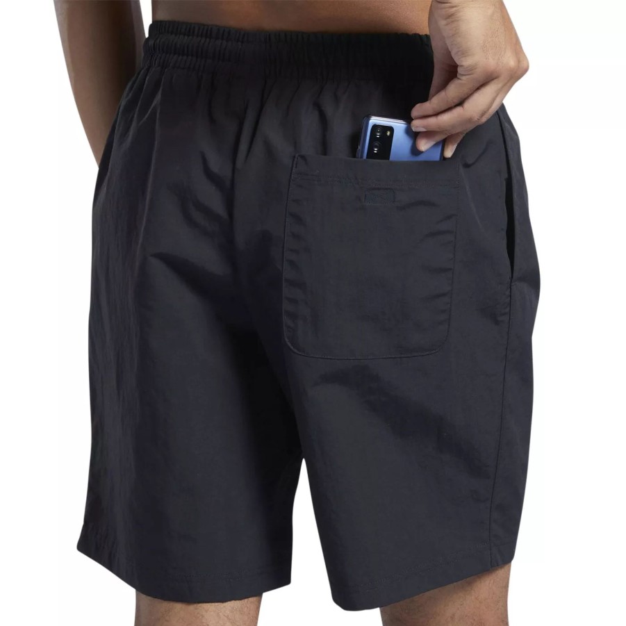 Krotkie Spodenki Meskie REEBOK | Meskie Spodenki Reebok Id Train Utility Short Gu0793 Czarny