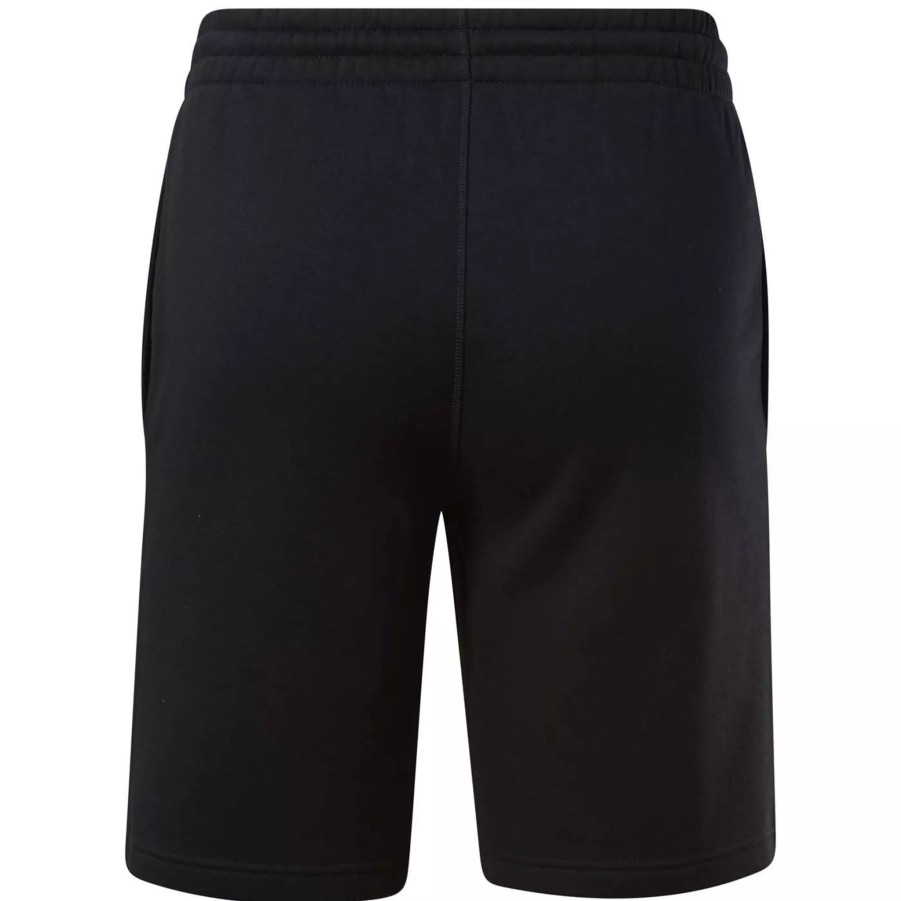 Krotkie Spodenki Meskie REEBOK | Meskie Spodenki Reebok Ri Left Leg Logo Short Hg4453 Czarny