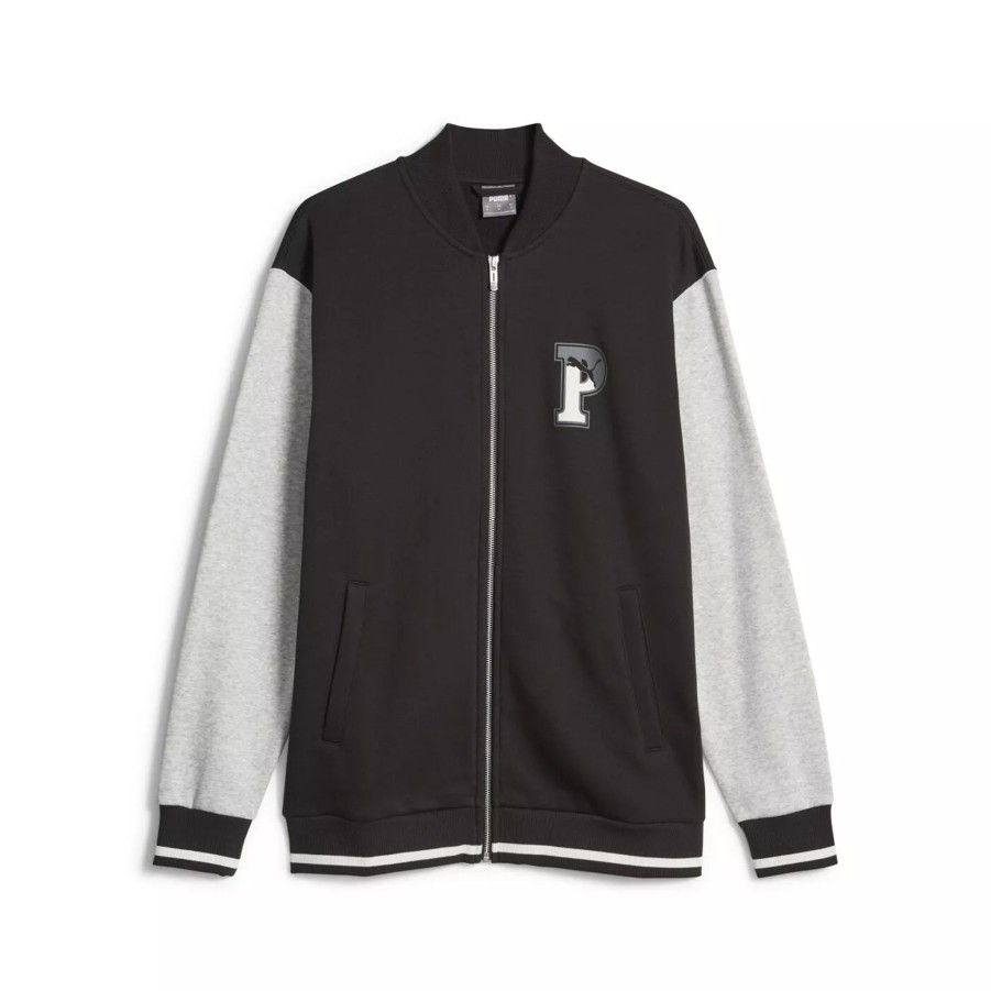 Bluzy Meskie PUMA | Meska Bluza Puma Puma Squad Track Jacket Fl 67601801 Czarny