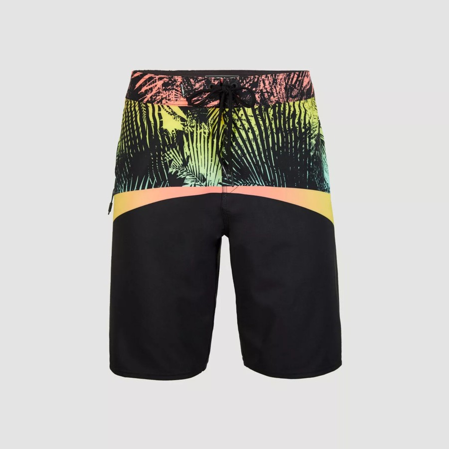 Szorty I Bokserki Kapielowe Meskie O'NEILL | Meskie Szorty O'Neill Hyperfreak Pro Block 20'' Boardshorts 2800091-19010 Czarny