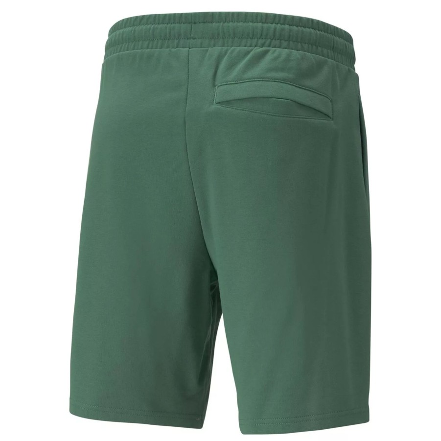 Krotkie Spodenki Meskie PUMA | Meskie Spodenki Puma Classics Shorts 8" Tr 53806737 Zielony